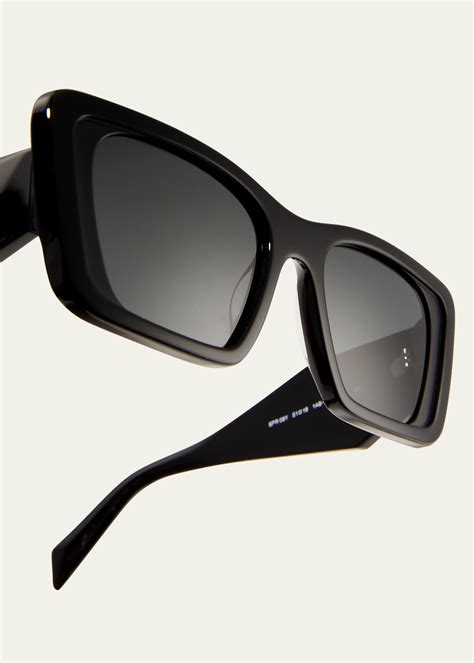 prada acetate butterfly sunglasses